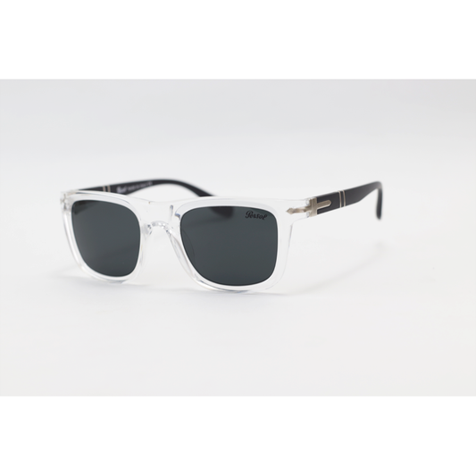 Persol - P10 - Translucent Black - Acetate - Square - Sunglasses